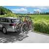 EUFAB dviračių laikiklis automobiliui, 4 dviračiams, montuojamas ant kablio, juodas, Amber IV
