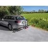 Eufab plieno dviračių laikiklis automobiliui, juodas, 117x50x67 cm, 50 kg, 11569