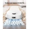 eufy robotas dulkių siurblys, 20000 Pa siurbimo galia, HydroJet sistema, DuoSpiral šepetėliai, T2353