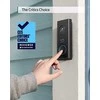 eufy Security belaidis vaizdo durų skambutis 2K, papildomas modulis su baterija, reikalingas HomeBase 2