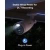 eufy Security eufyCam E330 4K išorinių stebėjimo kamerų rinkinys su 1 TB NVR ir 24/7 įrašu