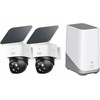 eufy Security SoloCam S340 saulės energija maitinama 3K 360° lauko stebėjimo kamera