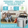 EUHOMY ledo kubelių gaminimo aparatas, 12 kg per parą, nerūdijančio plieno, 1,2 l talpa