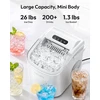 EUHOMY stalviršio ledo kubelių gaminimo aparatas, 12 kg per dieną, 170 W, IM-06B-HM