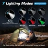 EVERBRITE LED galvos žibintas, įkraunamas per USB-C, 400 lm, IP67, E021077AE