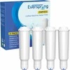 EVERSPRING vandens filtras kavos aparatams, aktyvuotos anglies, suderinamas su Krups F088, Pro Aqua, AEG, Bosch, Siemens, Nivona, 4 vnt. ES-CMF003-4PACK