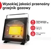 EVOCAMP nešiojamas dujinis šildytuvas 1,7 kW, keraminis, lauko naudoti, BDZ-Q1000