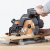 Evolution Power Tools akumuliatorinė nuožulinė pjovimo staklės R185CMS-Li, 185 mm, be akumuliatoriaus
