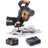 Evolution Power Tools akumuliatorinės kampinės pjovimo staklės 185 mm, 850 W, 18 V, R185CMS-Li