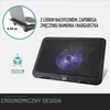 Ewent EW1250 nešiojamojo kompiuterio aušinimo stovas iki 16 col. su 125 mm ventiliatoriumi