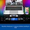 Ewent EW1260 nešiojamojo kompiuterio aušinimo stovas su 6 ventiliatoriais ir RGB apšvietimu
