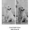 EZVIZ IP vidaus stebėjimo kamera Wi-Fi/Ethernet, 360°, 1080p, naktinis matymas, pasukimo ir pakėlimo funkcija, CS-C6N