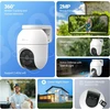 EZVIZ lauko Wi-Fi apsaugos kamera 360°, 1080p, spalvotas naktinis matymas, C8c 2PK