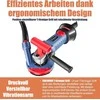 FANZTOOL betono šlifuoklis 1500 W, reguliuojamas greitis, 125 mm diskas, T formos rankena, modelis 01