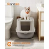Feandrea XXL uždara kačių kraiko dėžė su viršutiniu išėjimu 57 × 43,6 × 38,2 cm PPT011LH01