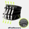 Feel Recovery juosmens-kryžmens ortopedinis stabilizatorius su dvigubu lipniu užsegimu, Bordo