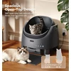 FEELNEEDY automatinė savaime išsivalanti kačių kraiko dėžė su programėle, 1–15 kg, 4075B