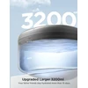 FEELNEEDY geriamojo vandens fontanas katėms 3,2 l, 2 srautai, itin tylus FN-W06-Juodas
