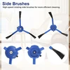 Feilifan roboto dulkių siurblio priedų rinkinys Eufy RoboVac X8/X8 Hybrid/X8 Pro A-EF-SE