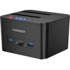 FIDECO diskų prijungimo stotelė SATA HDD ir SSD, USB 3.0, 36 TB, YPZ04-S2HC