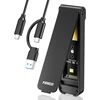 FIDECO M.2 NVMe SSD dėklas USB 3.2 Gen 2, iki 10 Gb/s, M ir M+B raktams, M210