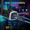 FIFINE MI14 XLR/USB dinaminis stalinio strymo mikrofonas su reguliuojamu laikikliu