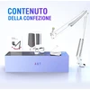 FIFINE USB kondensatorinis mikrofonas su RGB apšvietimu ir triukšmo slopinimu MI33