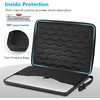 FINPAC nešiojamojo kompiuterio dėklas iki 15,4 col. MacBook Air ir Pro, juodas