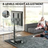 FITUEYES grindinis televizoriaus stovas 32–60 colių, iki 30 kg, TT306001GB