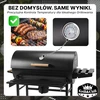 Five-Star Grill&Chill Five-Star Grilis&Chill anglinė lauko kepsninė su dangčiu, termometru ir ratukais, 71 x 35 cm, GC0002