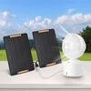FlexSolar saulės baterijos USB įrenginiams, 6 W, IP67, monokristalinės, 2 vnt., YL-12 W-DE