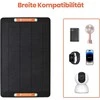 FlexSolar saulės baterijos USB įrenginiams, 6 W, IP67, monokristalinės, 2 vnt., YL-12 W-DE