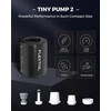FLEXTAILGEAR elektrinė mini oro pompa, 4 kPa, 180 l/min, įkraunama, USB-C, TINY PUMP 2