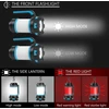 flintronic LED kempingo žibintas 1000 lm su 3600 mAh akumuliatoriumi ir IP64 atsparumu