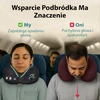 FLOWZOOM kelioninė kaklo pagalvė su 360° atrama, atminties putų užpildu, juoda, COMFY L - BK1
