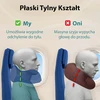 FLOWZOOM kelioninė kaklo pagalvė su atminties putų užpildu, reguliuojamas 360° palaikymas, nuimamas pliušinis užvalkalas, Comfy L - NB1 modelis