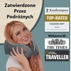 FLOWZOOM kelioninė pagalvė iš atminties putų, reguliuojamas 360° palaikymas, pilka, COMFY L - GY1