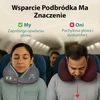 FLOWZOOM kelioninė pagalvė iš atminties putų, reguliuojamas 360° palaikymas, pilka, COMFY L - GY1