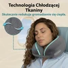 FLOWZOOM kelioninė pagalvė su 360° kaklo ir galvos atrama, memory foam, pilka, DREAM L - GY1