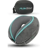 FLOWZOOM kelioninė pagalvė su 360° kaklo ir galvos atrama, memory foam, pilka, DREAM L - GY1