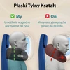 FLOWZOOM kelioninė pagalvė su memory foam, 360° kaklo ir galvos atrama, juoda, DREAM L - BK1