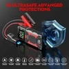 FNNEMGE FG601 2500A automobilio užvedimo starteris, 24800 mAh, 12 V, su LED ekranu