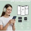 FOFUN belaidės ant ausų dedamos ausinės su aktyviu triukšmo slopinimu, Bluetooth 5.3, NC95