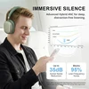 FOFUN belaidės ant ausų dedamos ausinės su aktyviu triukšmo slopinimu, Bluetooth 5.3, NC95