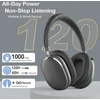 FOFUN belaidės ant ausų dedamos Bluetooth ausinės su ANC ir 120 h veikimu NC95