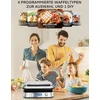 FOHERE vaflinė, 1600 W, 5 programos, LCD ekranas, 5403