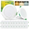 Fondiiz įleidžiamų LED lubinių šviestuvų komplektas, 5 W, 3CCT, IP44, 20 vnt., FL0204321