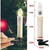 Forever Speed belaidės LED kalėdinės žvakės, 20 vnt., 10 cm, MF76212B-FBA