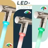 FORIOUS virtuvės maišytuvas su LED indikacija, 360° pasukama žarnele ir dviguba srove, nerūdijantis plienas