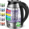 ForMe elektrinis stiklinis virdulys 1,8 l, 2200 W, temperatūros reguliavimas, FKG-488
